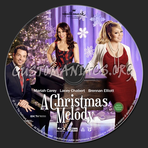 A Christmas Melody blu-ray label