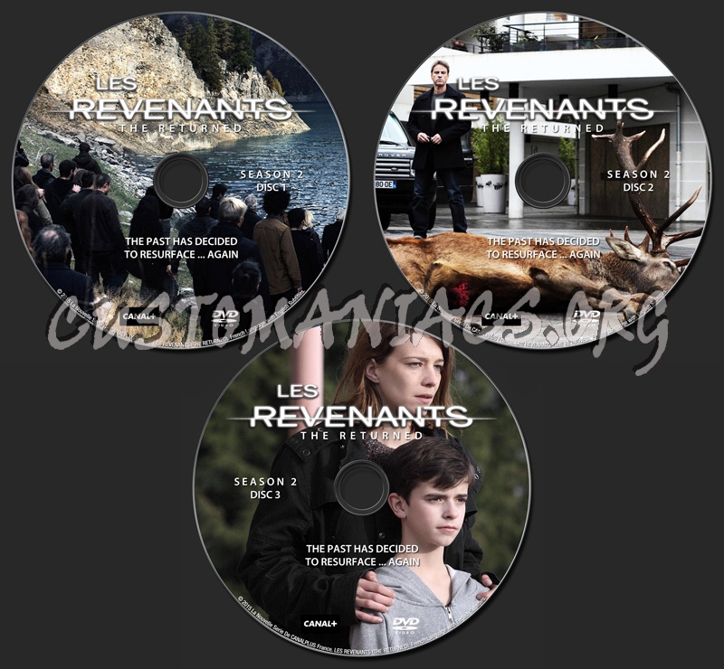 Les Revenants AKA: The Returned - S2 dvd label