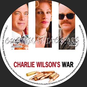 Charlie Wilson's War dvd label