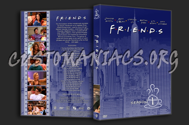 Friends dvd cover