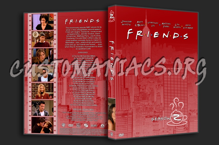 Friends dvd cover