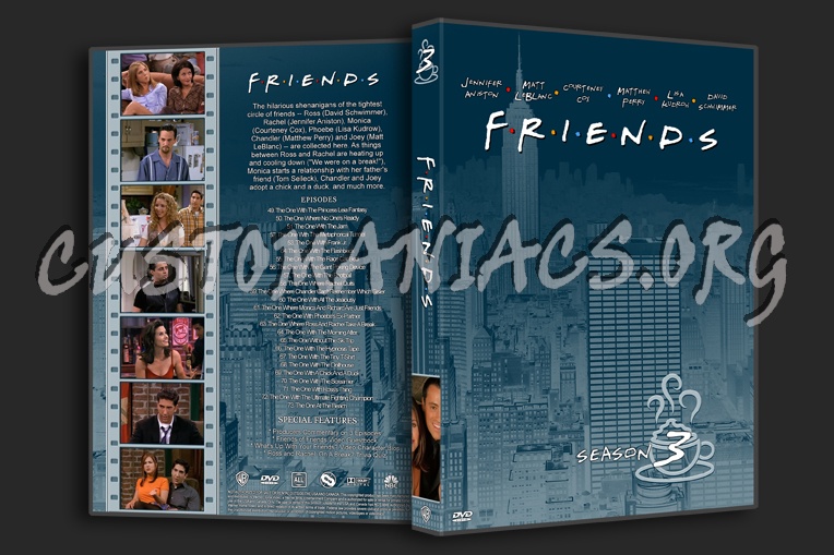 Friends dvd cover