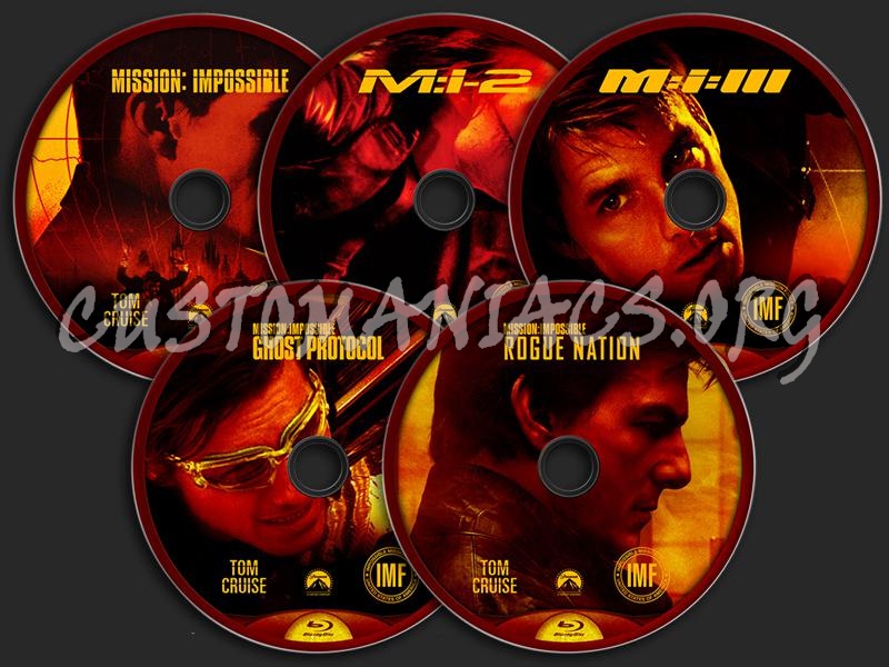 Mission Impossible Set blu-ray label