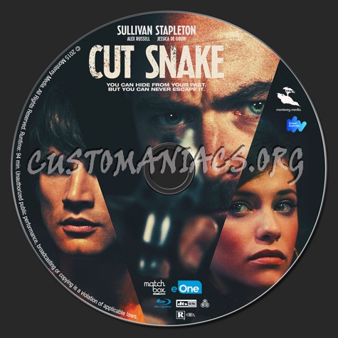 Cut Snake blu-ray label