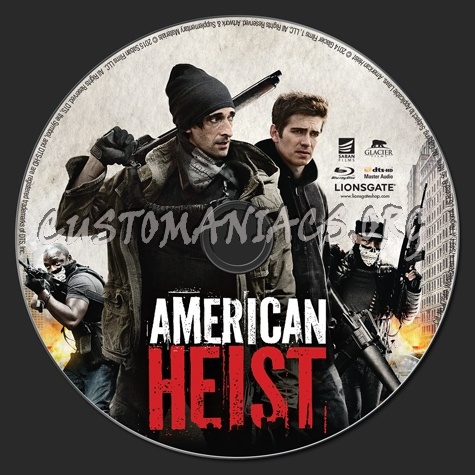 American Heist blu-ray label