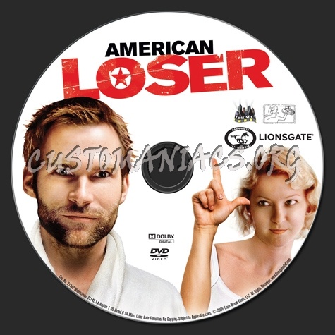 American Loser dvd label