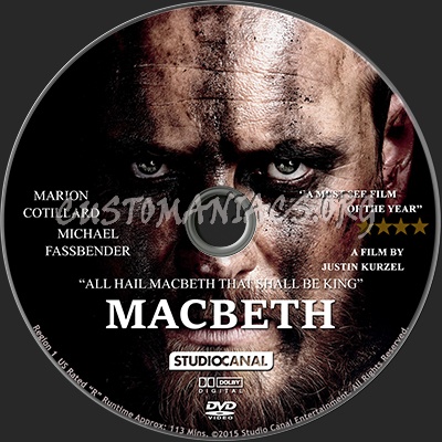 Macbeth dvd label