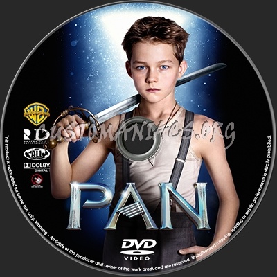 Pan dvd label