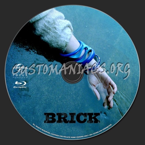 Brick blu-ray label