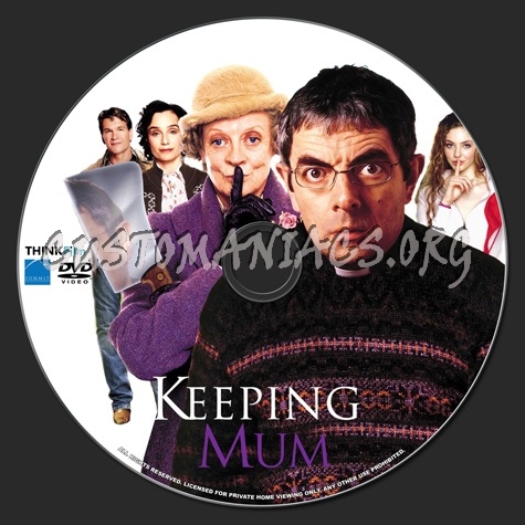 Keeping Mum dvd label