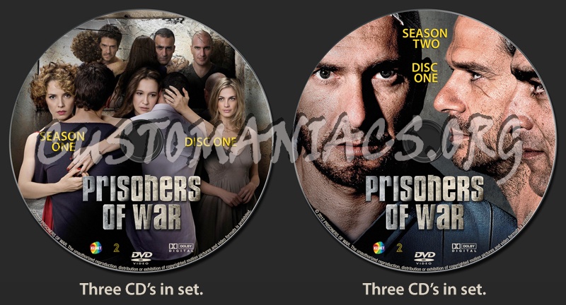 Prisoners of War - S1 & S2 dvd label