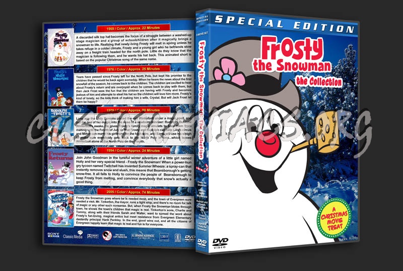 Frosty the Snowman Collection dvd cover