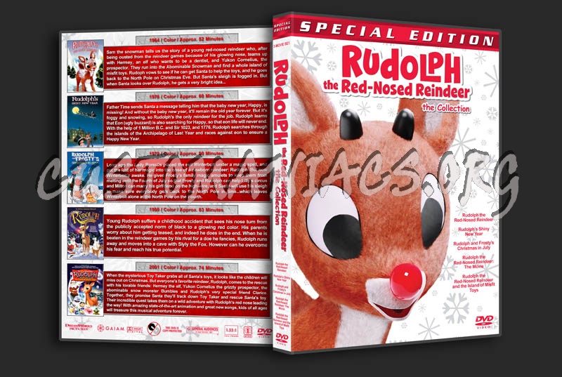 Rudolph the Red-Nosed Reindeer Collection dvd cover