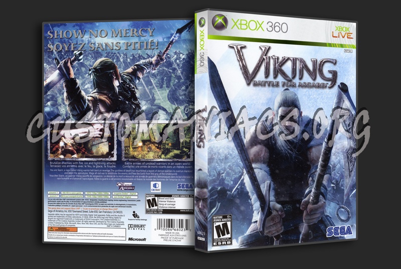 Viking Battle For Asgard dvd cover