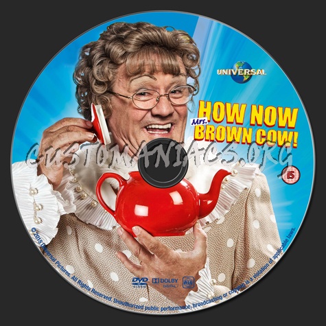 How Now Mrs. Brown Cow! dvd label