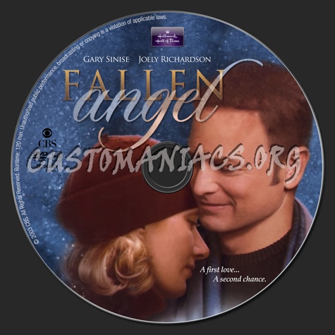 Fallen Angel dvd label