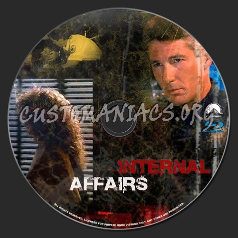 Internal Affairs blu-ray label