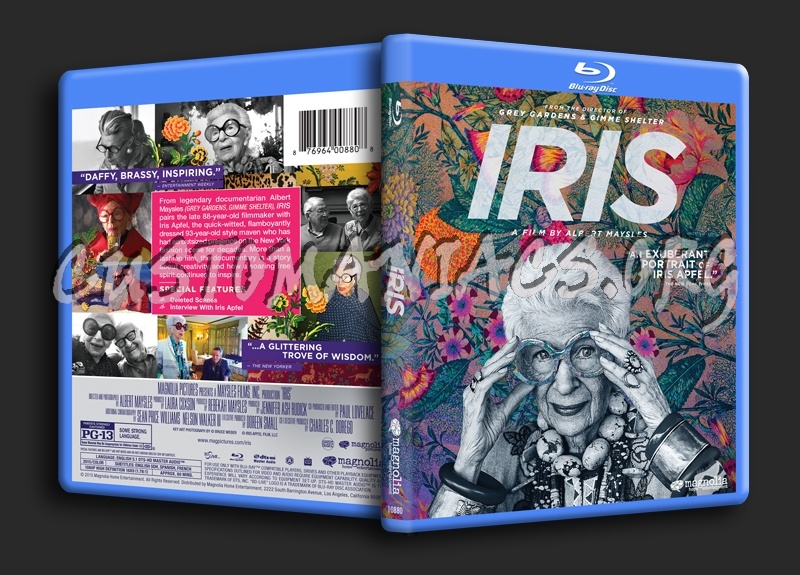 Iris blu-ray cover