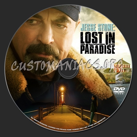 Jesse Stone Lost in Paradise dvd label