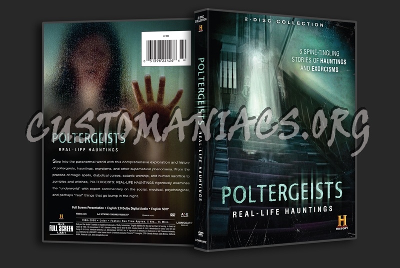 Poltergeist Real-Life Hauntings dvd cover