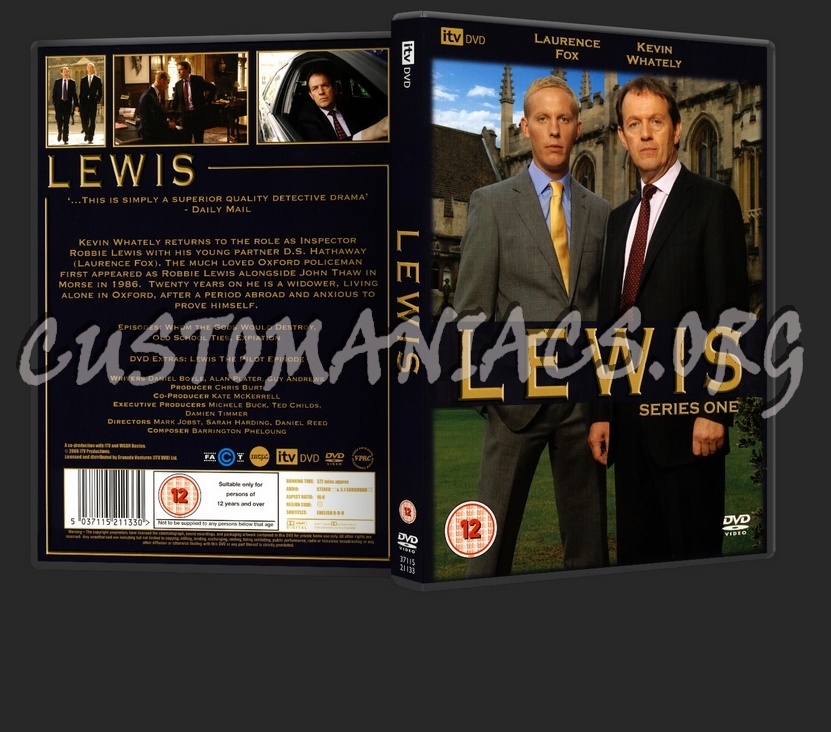 Lewis: Series 1 dvd cover