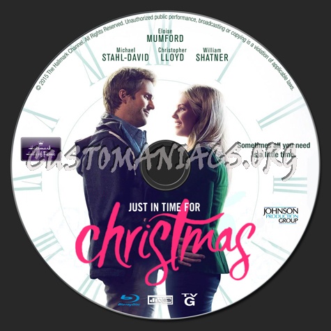 Just in Time for Christmas blu-ray label