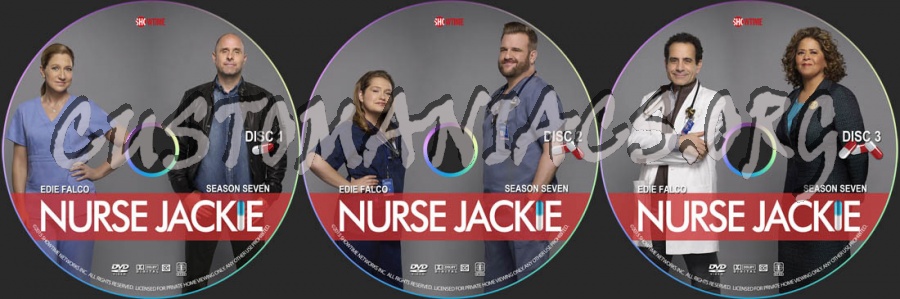 Nurse Jackie - Season 7 dvd label