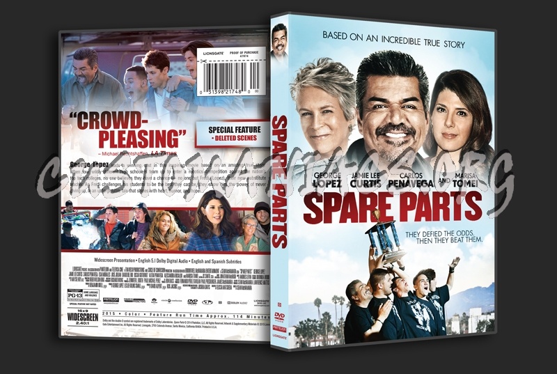 Spare Parts dvd cover