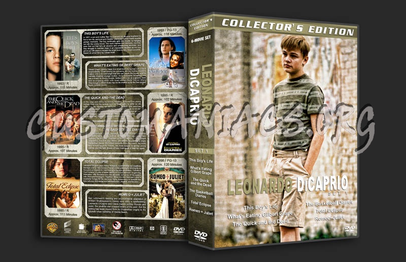 Leonardo DiCaprio - Set 1 dvd cover