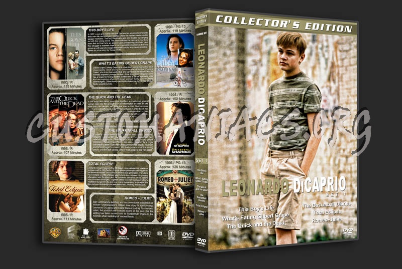 Leonardo DiCaprio - Set 1 dvd cover