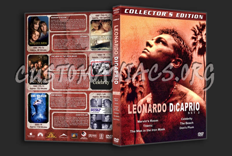 Leonardo DiCaprio - Set 2 dvd cover