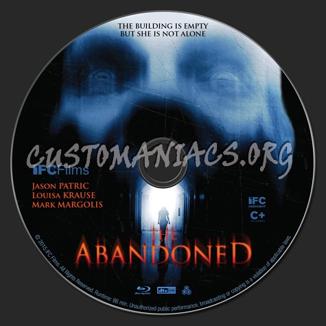 The Abandoned blu-ray label