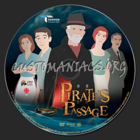 Pirate's Passage dvd label