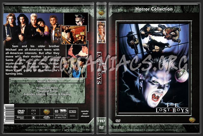 The Lost Boys dvd cover