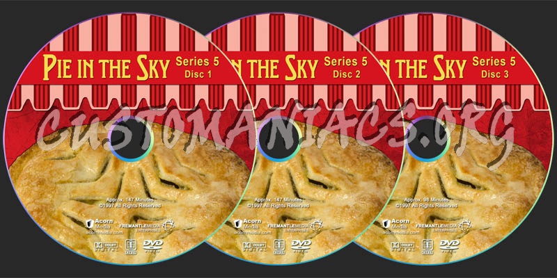 Pie in the Sky - Series 5 dvd label