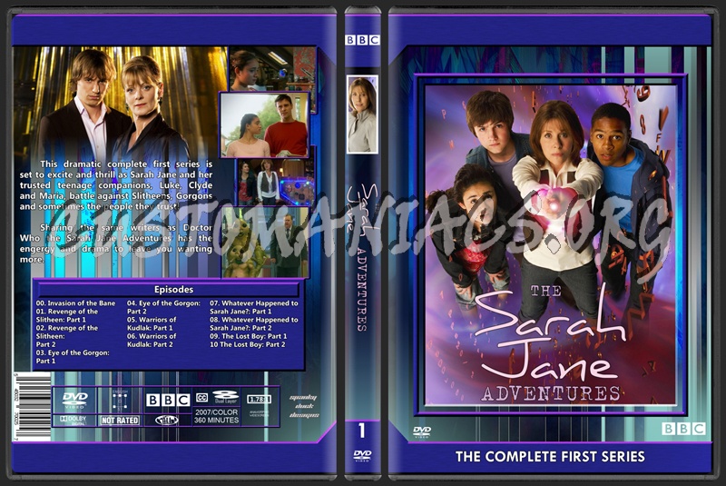 The Sarah Jane Adventures Series 1 dvd cover