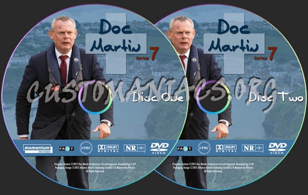 Doc Martin - Series 7 dvd label