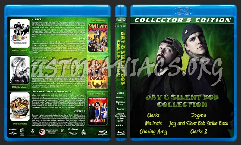 The Jay & Silent Bob Collection blu-ray cover