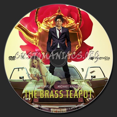 Brass Teapot, The dvd label