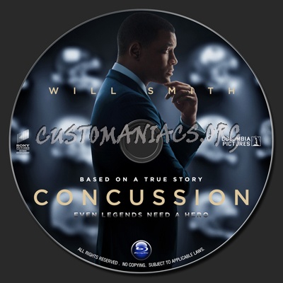 Concussion blu-ray label