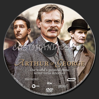 Arthur & George dvd label