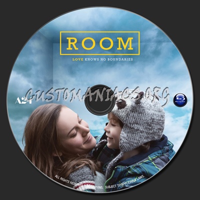 Room blu-ray label