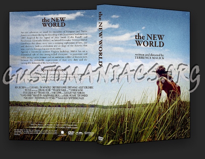 The New World dvd cover