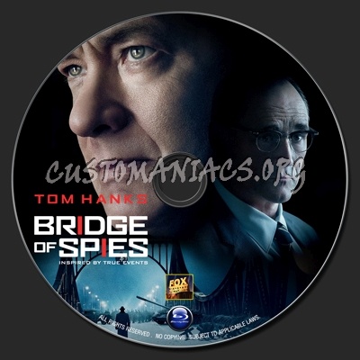 Bridge Of Spies blu-ray label