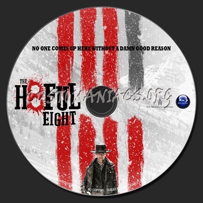 Hateful Eight blu-ray label