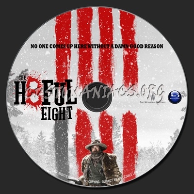 Hateful Eight blu-ray label