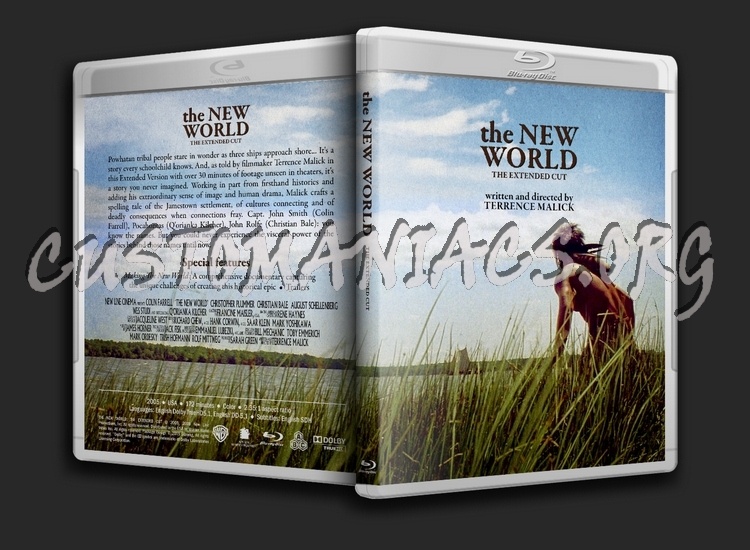 The New World blu-ray cover