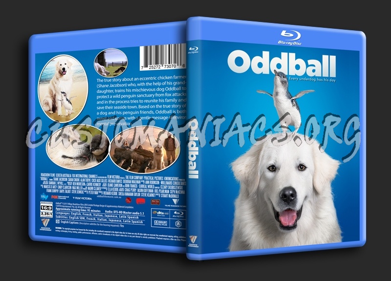 Oddball blu-ray cover