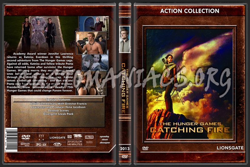 The Hunger Games Catching Fire dvd cover