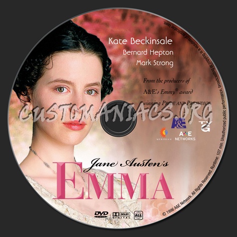 Emma (1996) dvd label